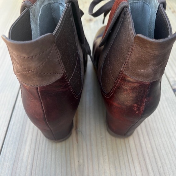 Women's - Merrell Wegetarian Eve - Cinnamon Smooth - Wedge Ankle Boots - US 9 - Picture 12 of 12